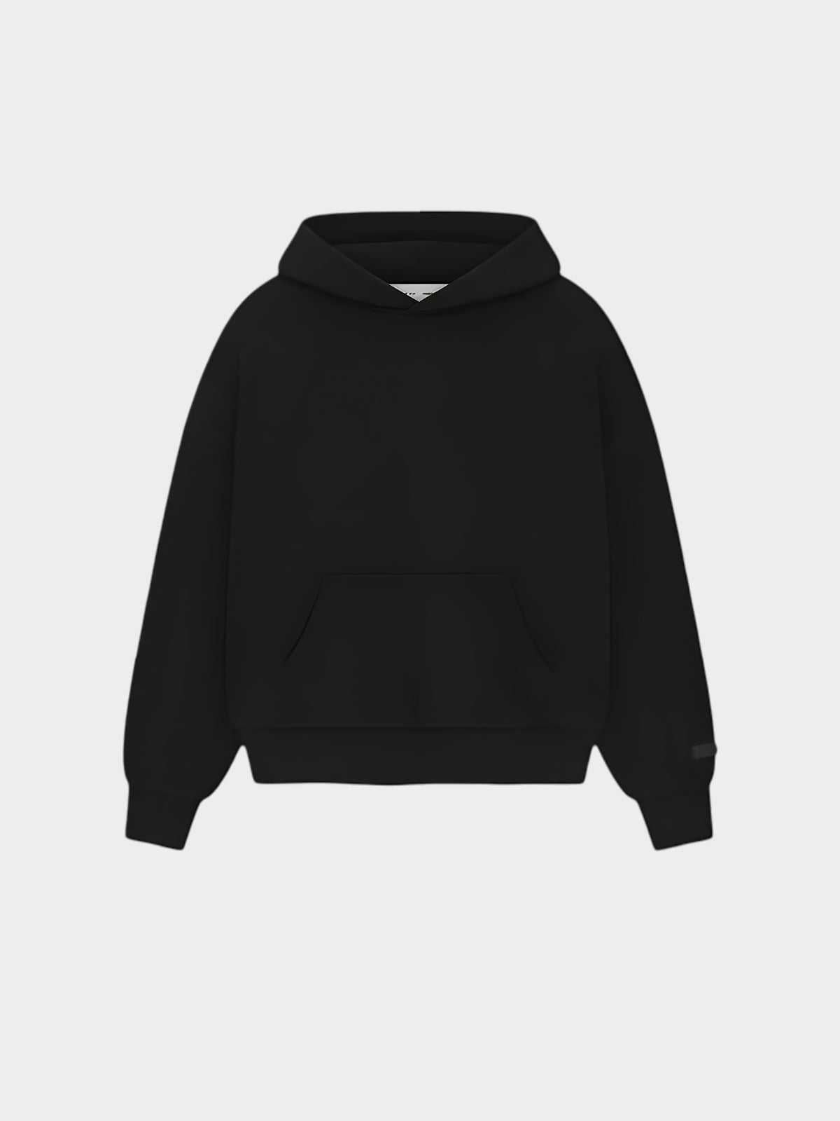   Fear of God Essentials Hoodie Classic Jet Black (SS25) - GENESIS17 