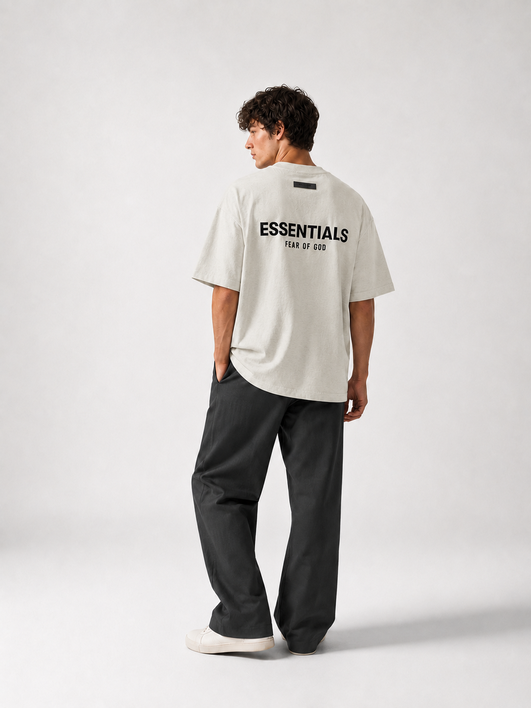 Fear of God Essentials T-shirt Light Oatmeal (SS22)