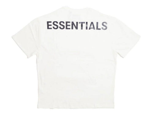   Fear Of God Essentials T-shirt 3M White Reflective (FW19) - GENESIS17 