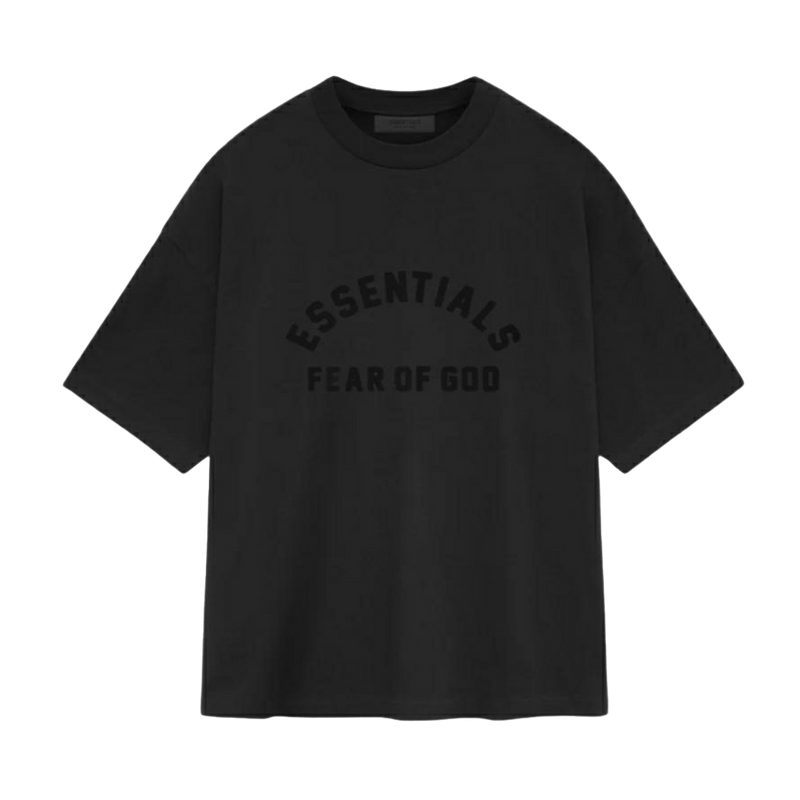 Fear of God Essentials T-shirt Heavy Jersey Black (SS24)