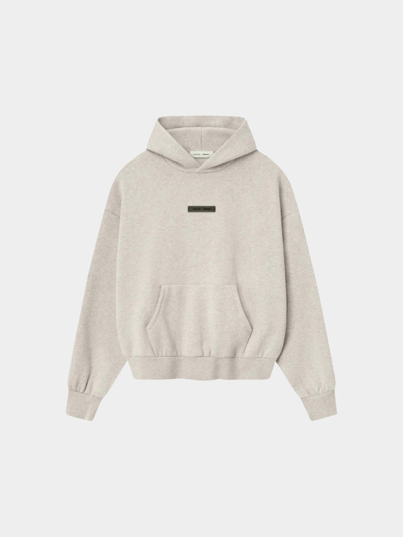   Fear of God Essentials Hoodie Heather Stone (SS25) - GENESIS17 