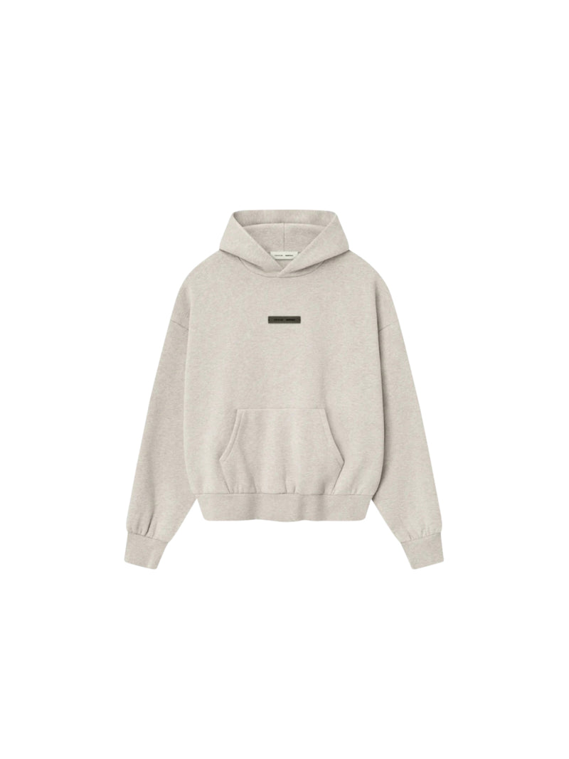   Fear of God Essentials Hoodie Heather Stone (SS25) - GENESIS17 