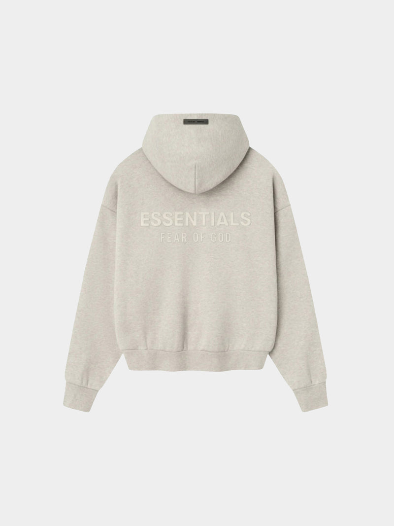   Fear of God Essentials Hoodie Heather Stone (SS25) - GENESIS17 