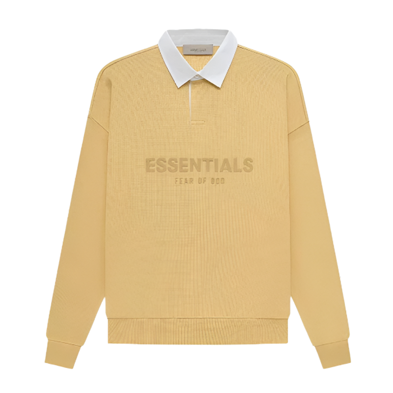 Fear of God Essentials Waffle Henry Rugby Light Tuscan (SS23)