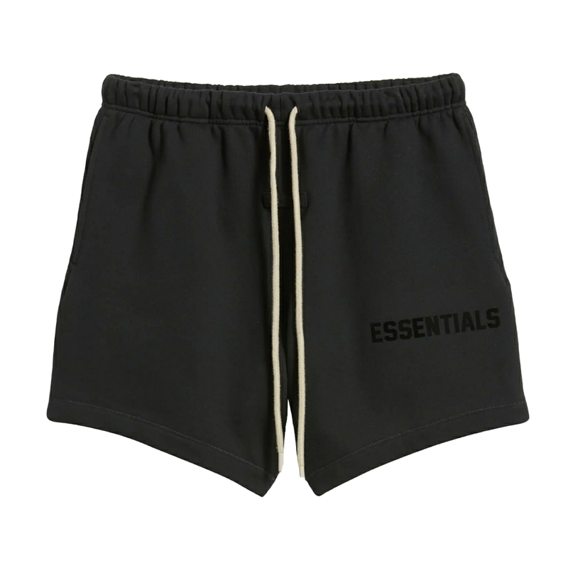   Fear of God Essentials Sweatshort Black Collection - Jetblack (FW23) - GENESIS17 